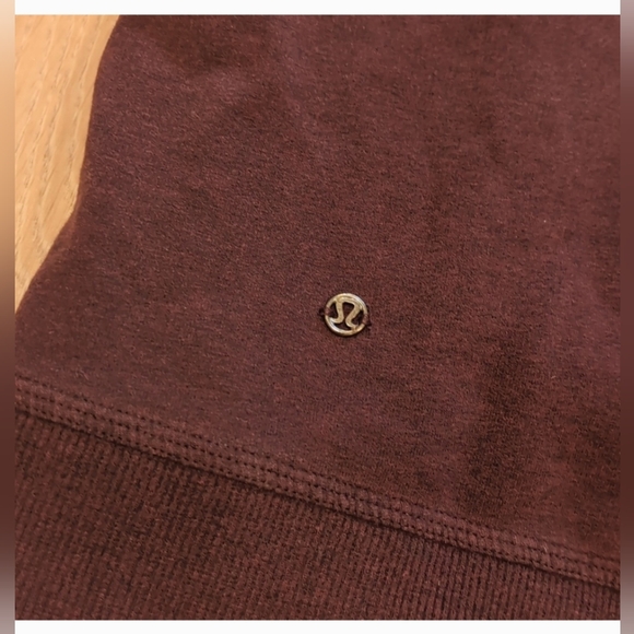 Lululemon Stress Less Hoodie- Heathered Bordeaux Drama - Picture 11 of 14